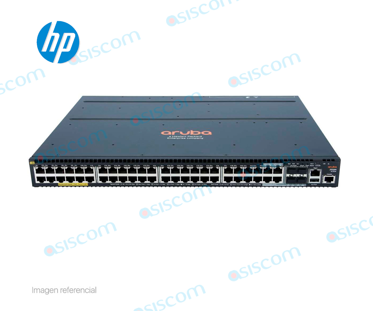 SWITCH HP ARUBA 6000 DE 48 PUERTOS 10/100/1000BASE-T 4 PUERTOS 1G SFP